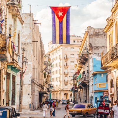 Viaje de grupos a Cuba